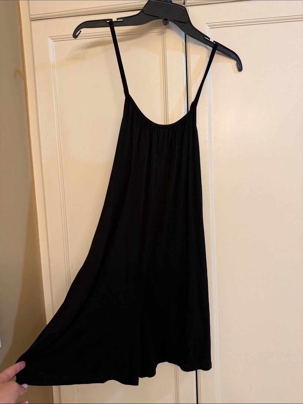 Black Spaghetti Strap Romper